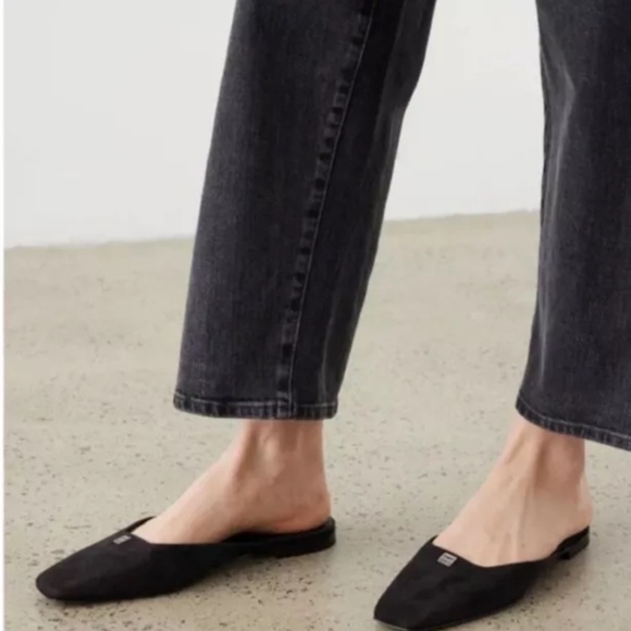 Tóteme the flat mule black suede 35 - Picture 2 of 2